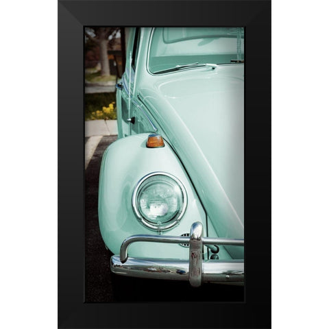 Retro Ride III Black Modern Wood Framed Art Print by Singleton, Ashley