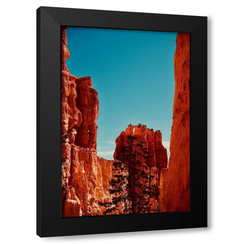 Unity Black Modern Wood Framed Art Print with Double Matting by Singleton, Ashley