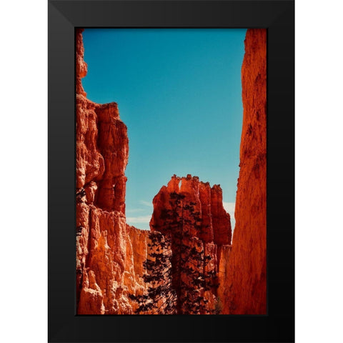 Unity Black Modern Wood Framed Art Print by Singleton, Ashley