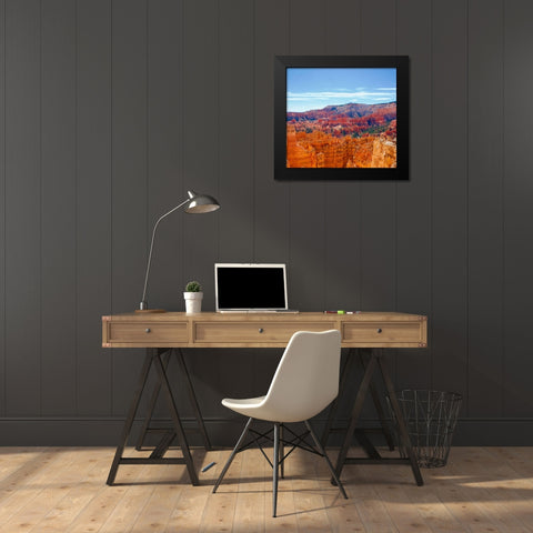 Bryce Canyon Overlook Black Modern Wood Framed Art Print by Singleton, Ashley