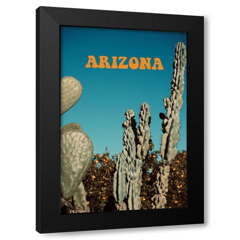 Arizona Black Modern Wood Framed Art Print by Singleton, Ashley