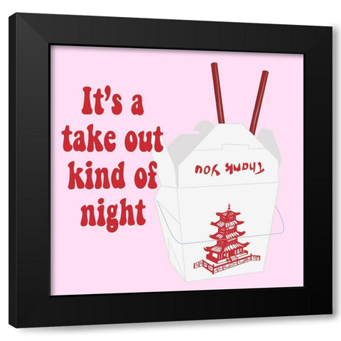 Take Two Black Modern Wood Framed Art Print by Singleton, Ashley