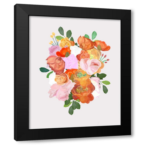 Fruity Arrangement Black Modern Wood Framed Art Print by Singleton, Ashley