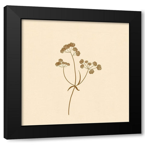 Wild Flowers Black Modern Wood Framed Art Print by Singleton, Ashley