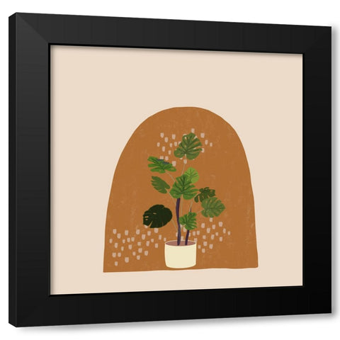 Planter Black Modern Wood Framed Art Print by Singleton, Ashley