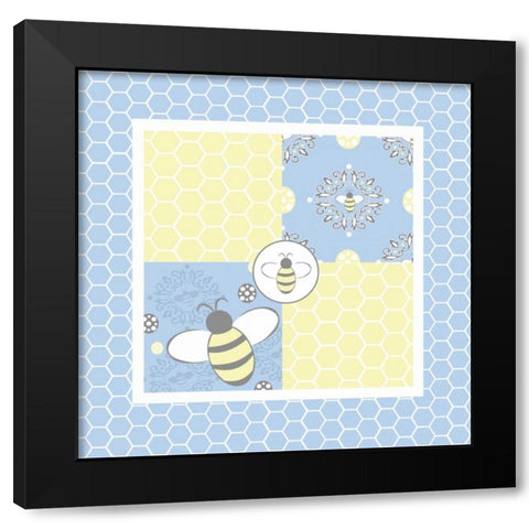 Little Ones Sky XII Black Modern Wood Framed Art Print with Double Matting by ND Art and Design
