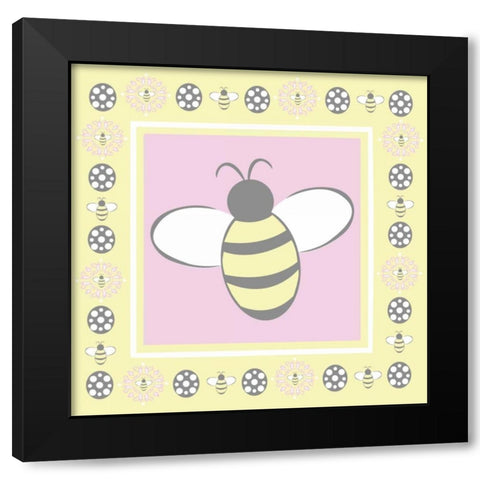Little Ones Sugar VI Black Modern Wood Framed Art Print with Double Matting by ND Art and Design