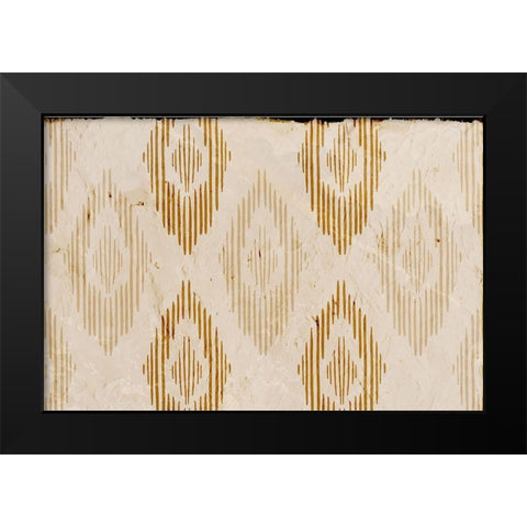 Cultural Caravan Black Modern Wood Framed Art Print by ND Art