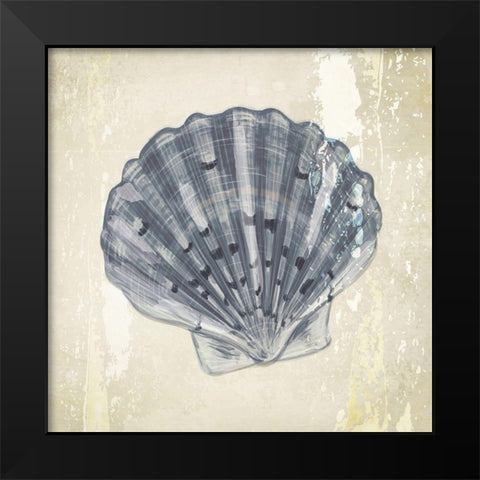 Coastal I Black Modern Wood Framed Art Print by ND Art