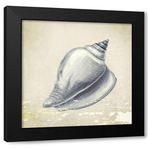 Coastal II Black Modern Wood Framed Art Print by ND Art