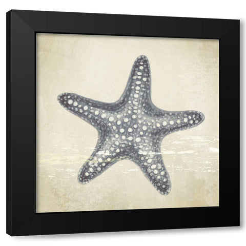 Coastal III Black Modern Wood Framed Art Print by ND Art