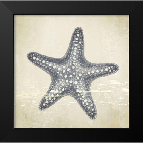 Coastal III Black Modern Wood Framed Art Print by ND Art