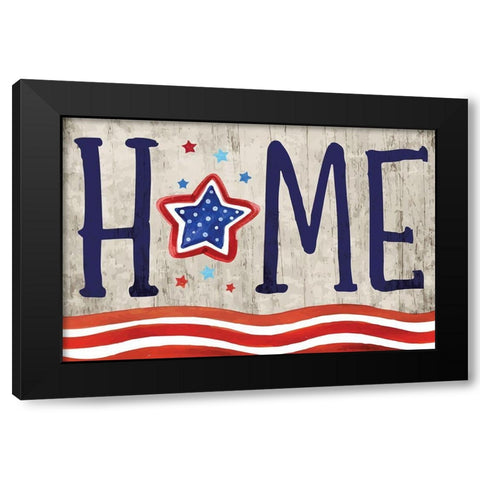 Home Black Modern Wood Framed Art Print with Double Matting by ND Art