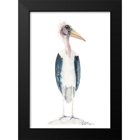 Derp Black Modern Wood Framed Art Print by Shefranov, Olga