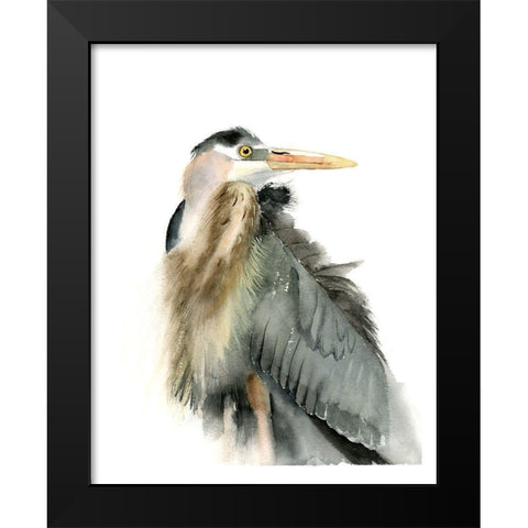 Wildling Black Modern Wood Framed Art Print by Shefranov, Olga