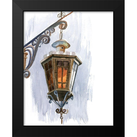 Lantern III Black Modern Wood Framed Art Print by Shefranov, Olga
