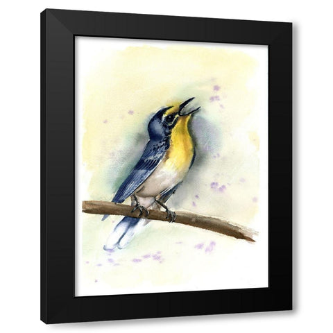 Yellow Chest Black Modern Wood Framed Art Print by Shefranov, Olga