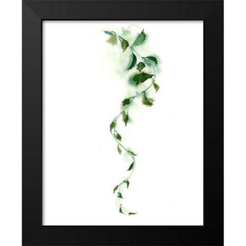 Vine Black Modern Wood Framed Art Print by Shefranov, Olga