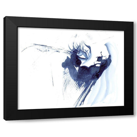 Figurative in Navy Black Modern Wood Framed Art Print by Shefranov, Olga