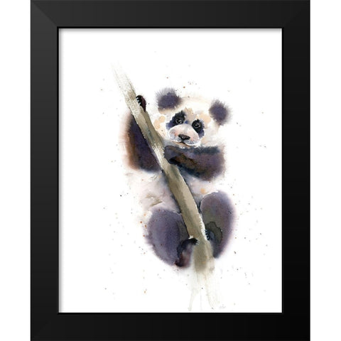 Pandy Black Modern Wood Framed Art Print by Shefranov, Olga