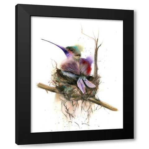 Nested Black Modern Wood Framed Art Print by Shefranov, Olga