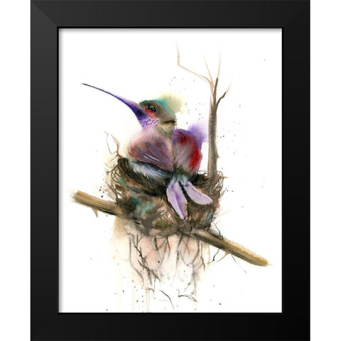 Nested Black Modern Wood Framed Art Print by Shefranov, Olga