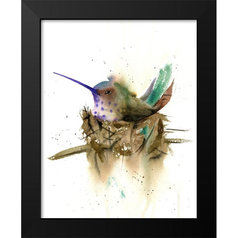 Nested II Black Modern Wood Framed Art Print by Shefranov, Olga