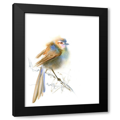 Olivia Black Modern Wood Framed Art Print by Shefranov, Olga