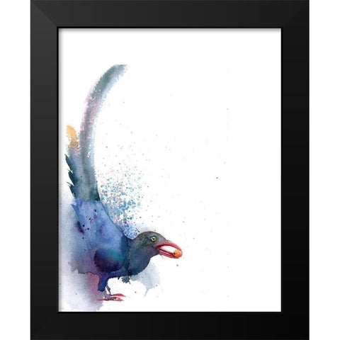 Jax Black Modern Wood Framed Art Print by Shefranov, Olga