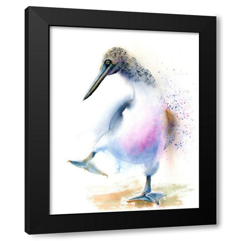 Sandoval Black Modern Wood Framed Art Print with Double Matting by Shefranov, Olga