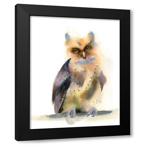 Jinx Black Modern Wood Framed Art Print by Shefranov, Olga