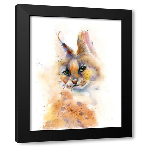 Kit Black Modern Wood Framed Art Print by Shefranov, Olga