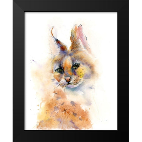 Kit Black Modern Wood Framed Art Print by Shefranov, Olga