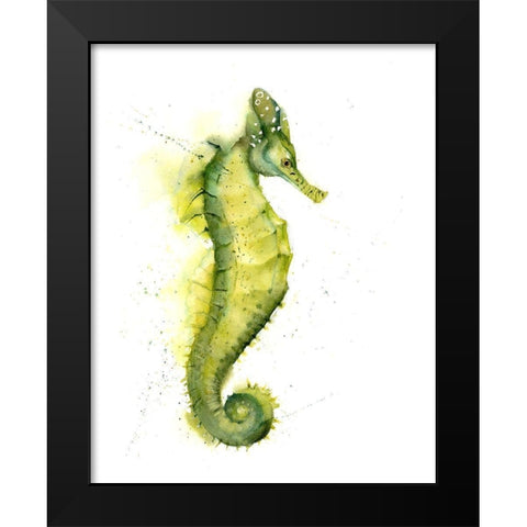 Seahorse III Black Modern Wood Framed Art Print by Shefranov, Olga