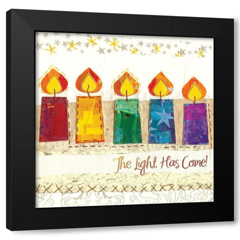 The Light Has Come II Black Modern Wood Framed Art Print by P.S. Art
