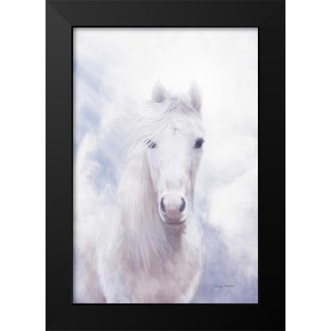 Free Spirit Black Modern Wood Framed Art Print by Murdock, Ramona