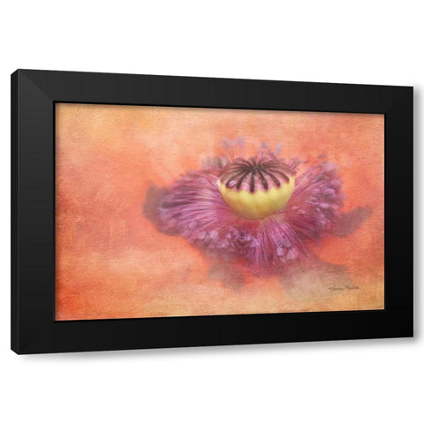 The Way She Glows Black Modern Wood Framed Art Print by Murdock, Ramona