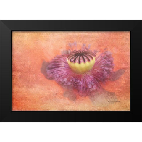 The Way She Glows Black Modern Wood Framed Art Print by Murdock, Ramona