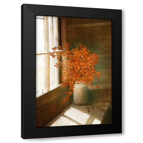 Rustic Bouquet Black Modern Wood Framed Art Print with Double Matting by Murdock, Ramona
