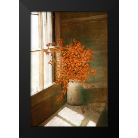 Rustic Bouquet Black Modern Wood Framed Art Print by Murdock, Ramona