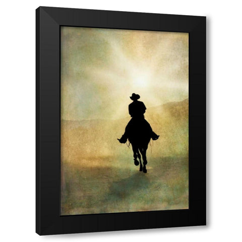 Headed Home Black Modern Wood Framed Art Print with Double Matting by Murdock, Ramona