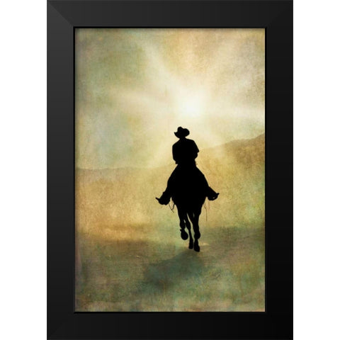 Headed Home Black Modern Wood Framed Art Print by Murdock, Ramona