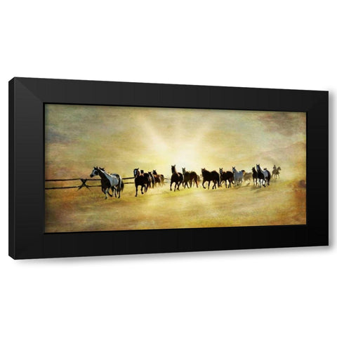 Headed Home II Black Modern Wood Framed Art Print with Double Matting by Murdock, Ramona