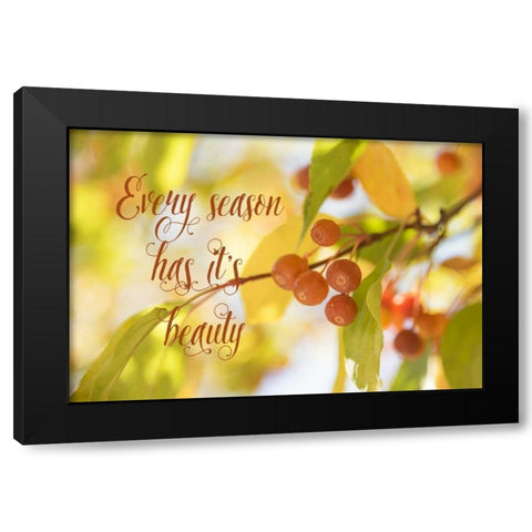 Every Season Black Modern Wood Framed Art Print by Murdock, Ramona
