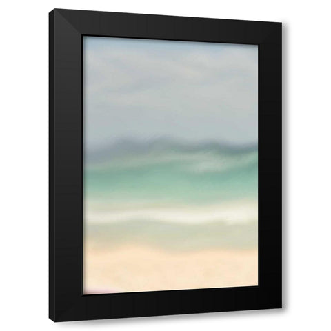 Coastal Dream Black Modern Wood Framed Art Print by Murdock, Ramona