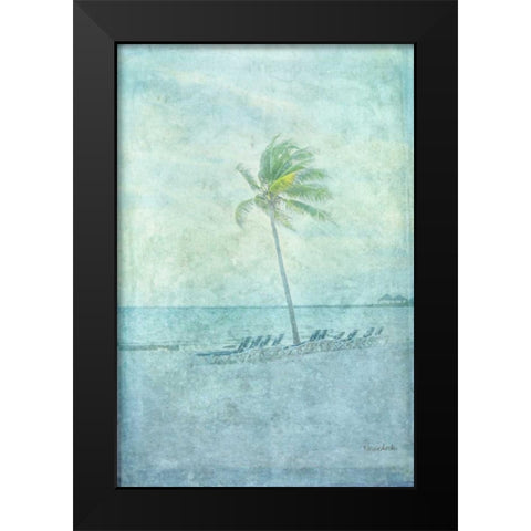 Palm I Black Modern Wood Framed Art Print by Murdock, Ramona