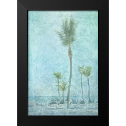 Palm III Black Modern Wood Framed Art Print by Murdock, Ramona