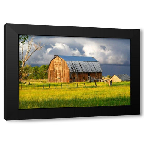 After the Storm I Black Modern Wood Framed Art Print with Double Matting by Murdock, Ramona