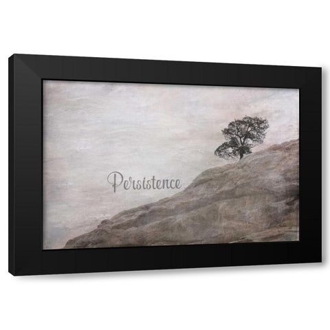 Persistence Black Modern Wood Framed Art Print by Murdock, Ramona