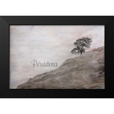 Persistence Black Modern Wood Framed Art Print by Murdock, Ramona